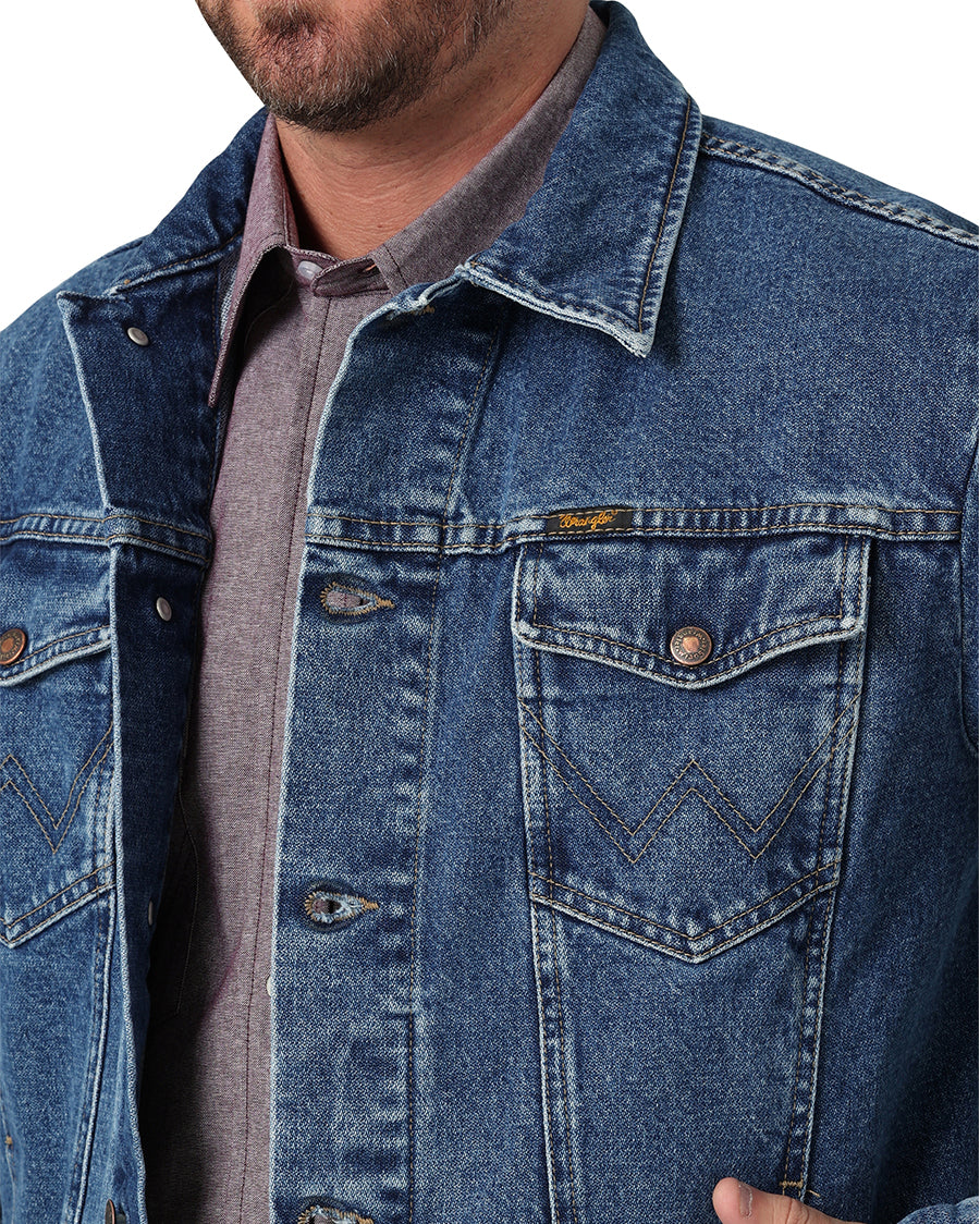 Men's Unlined Denim Jacket - Image 4