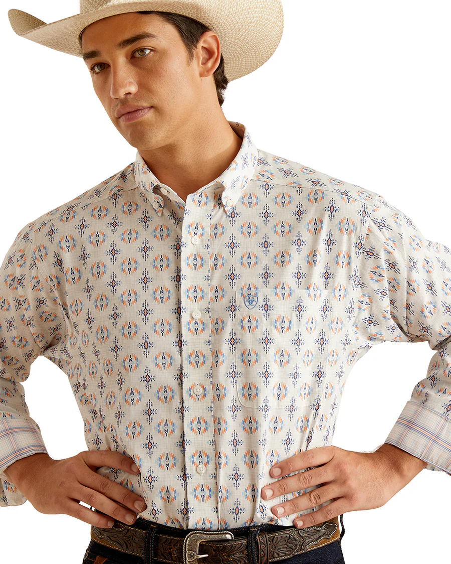 Men's Wrinkle Free Remington Classic Fit Shirt - Image 4