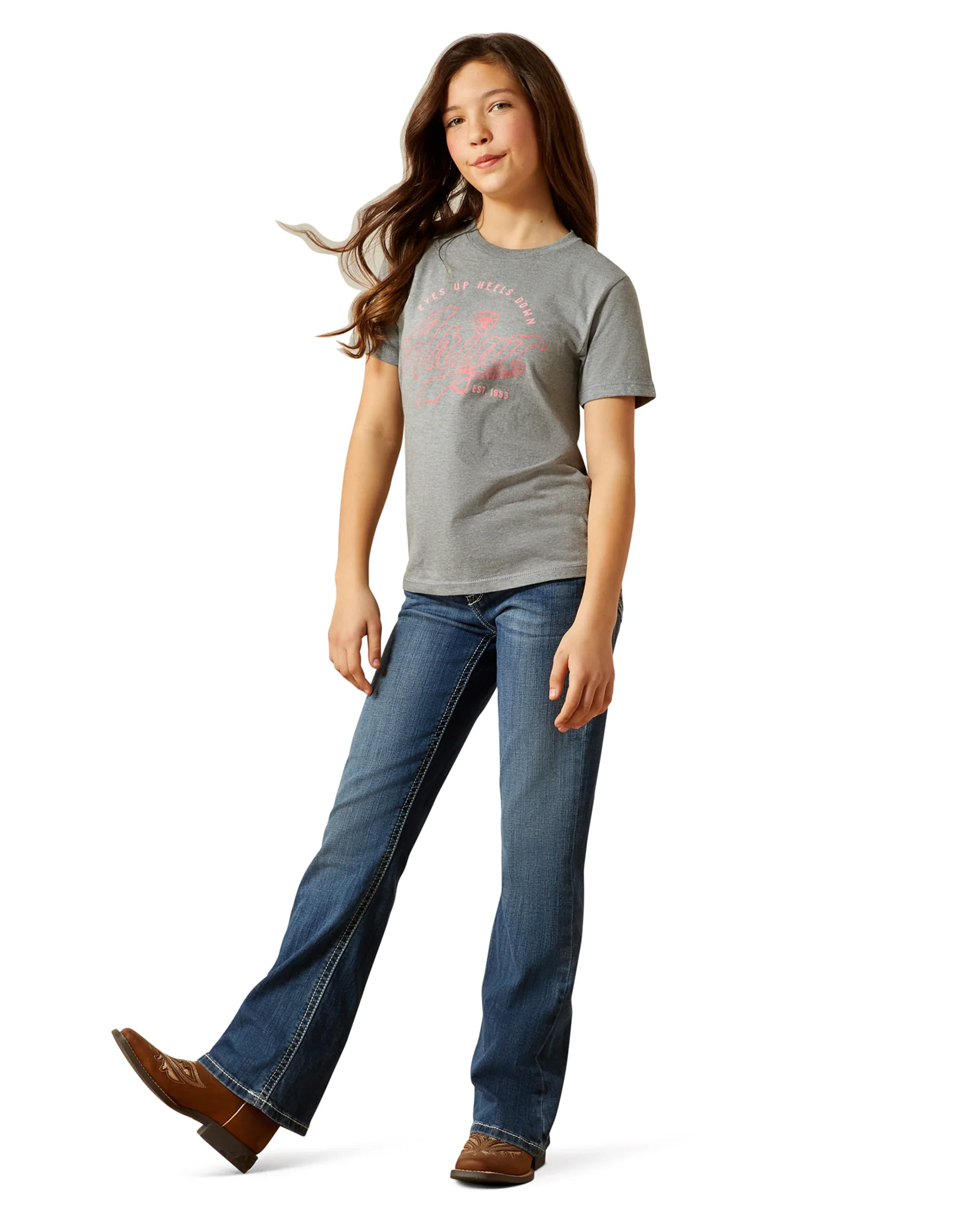 Girls' Heels Down T-Shirt - 10055141 - Image 4