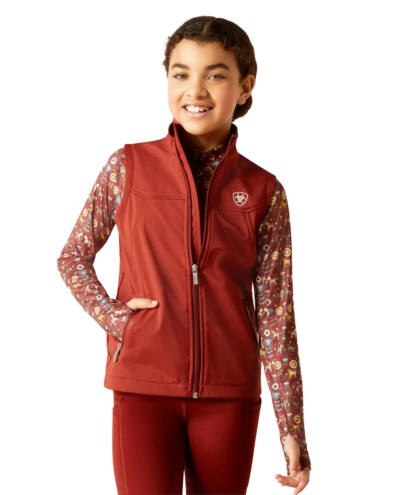 Kids' New Team Softshell Vest