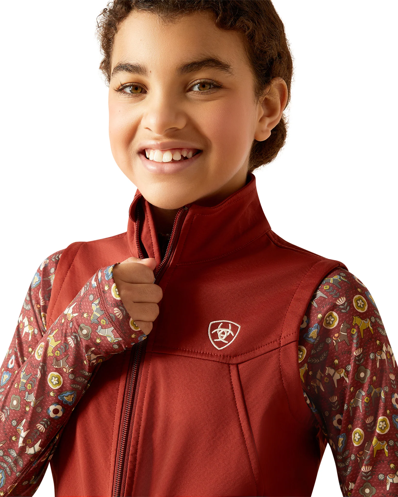 Kids' New Team Softshell Vest - Image 3