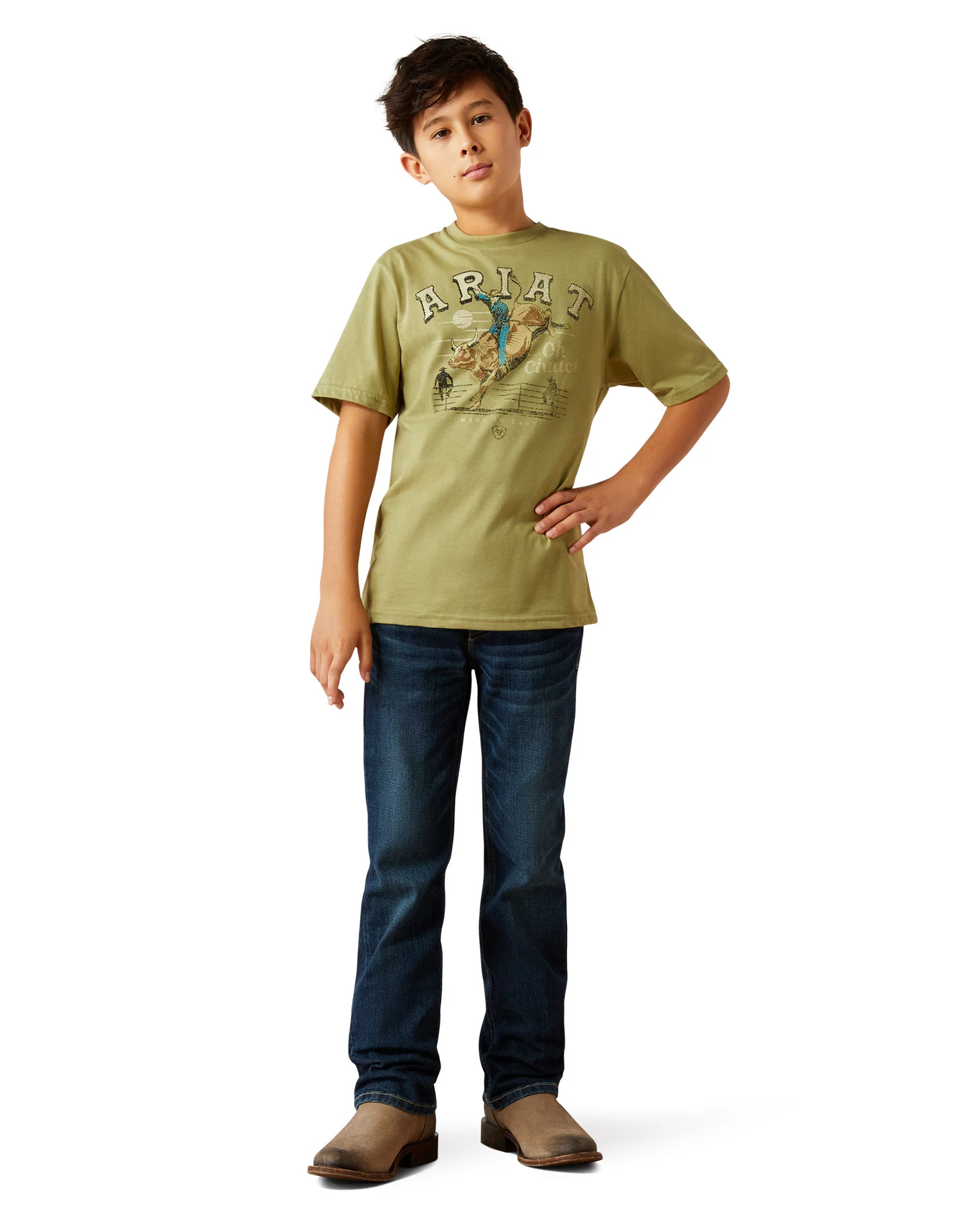 Kids' Ariat Oh Chute T-Shirt - Image 4
