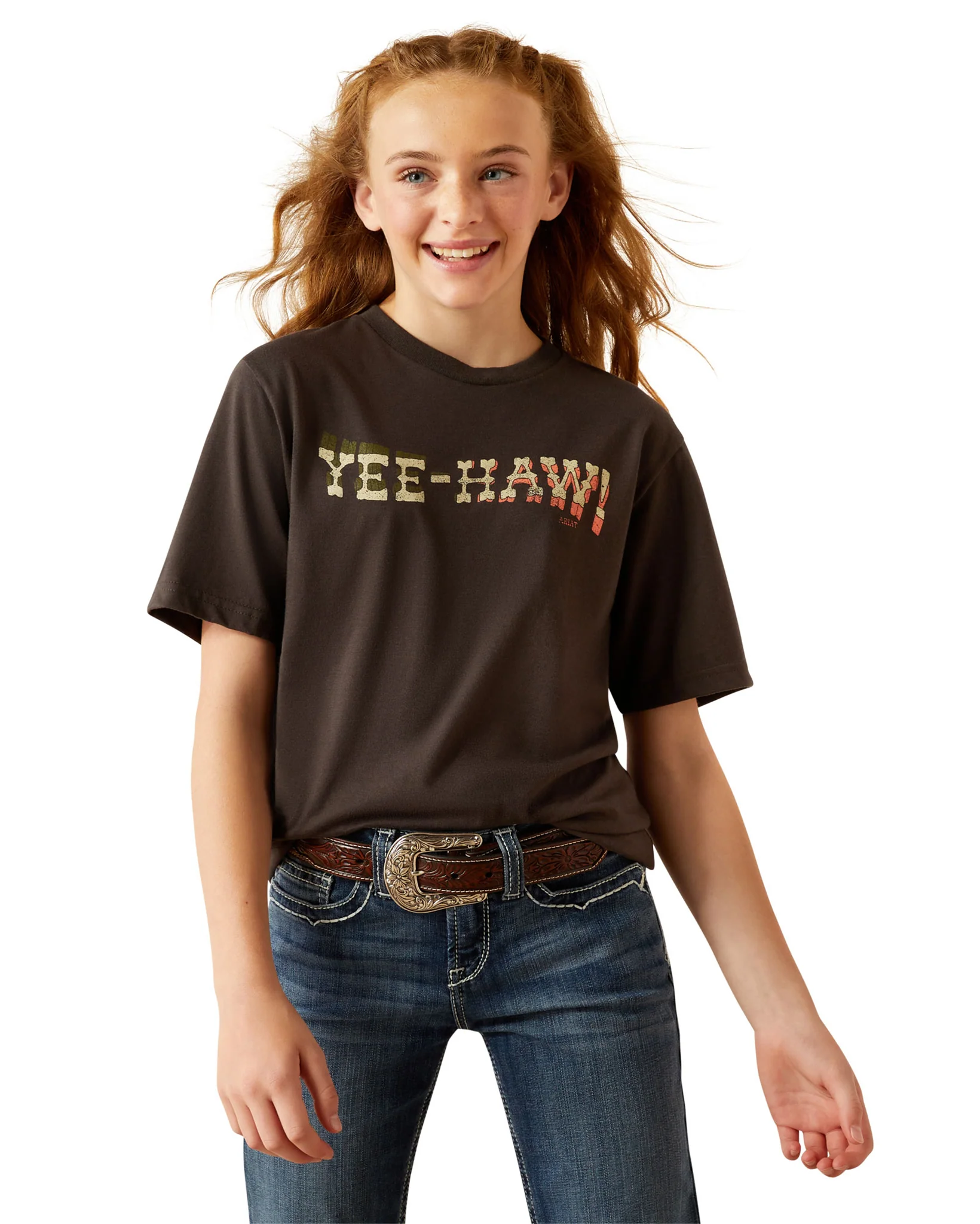 Kids' Ariat Yee Haw Twist T-Shirt