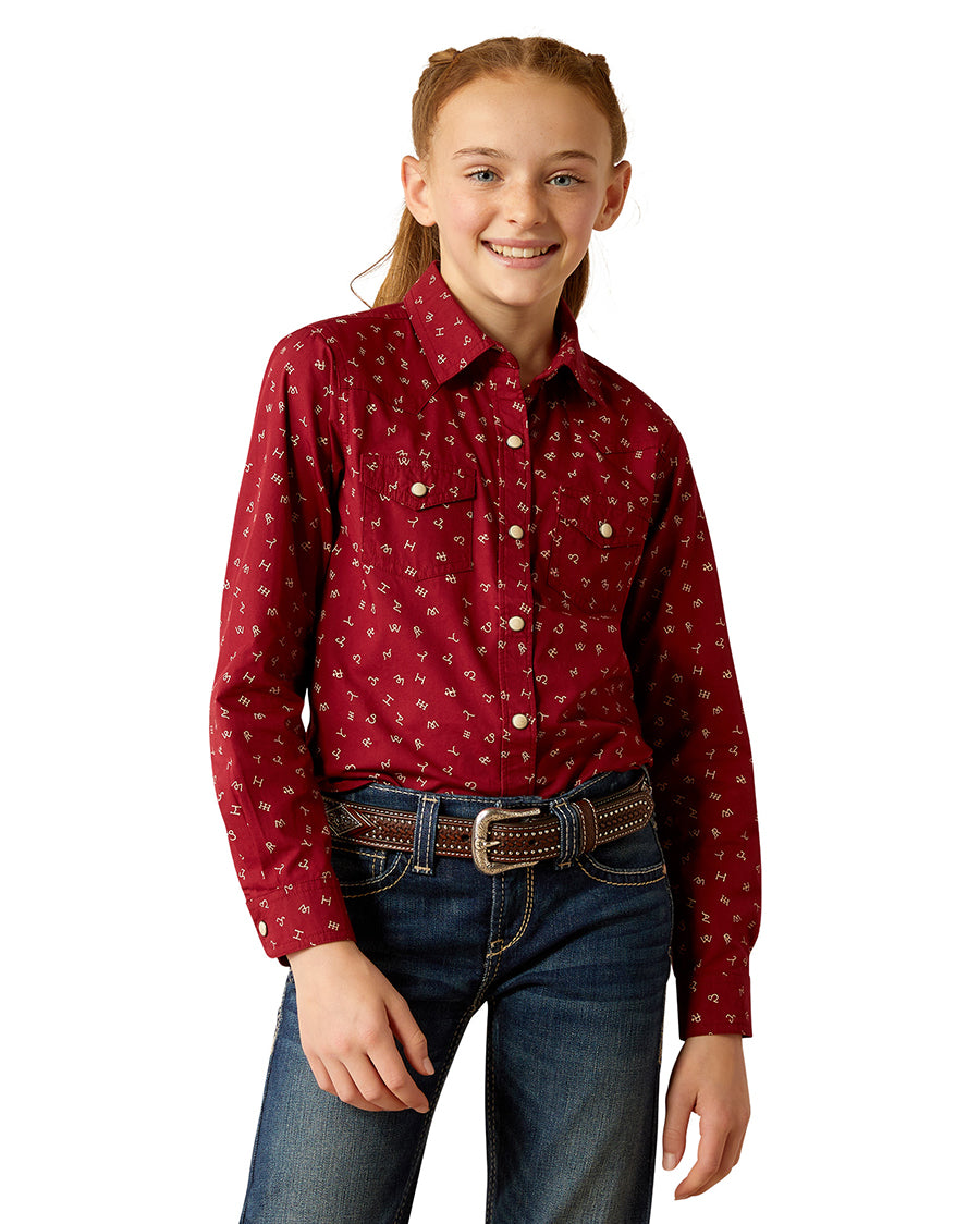 Kids' Red Ranch Shirt